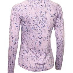 Calvin Klein Ladies Pebble Long Sleeve Golf T-Shirt