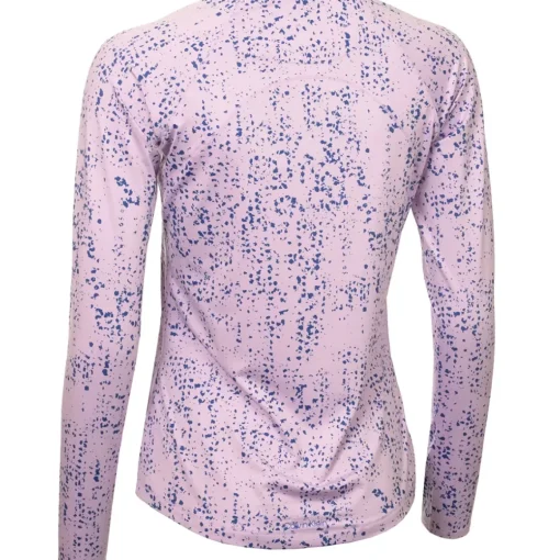 Calvin Klein Ladies Pebble Long Sleeve Golf T-Shirt
