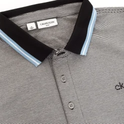 Calvin Klein Men's Blade Mini Stripe Golf Polo Shirt