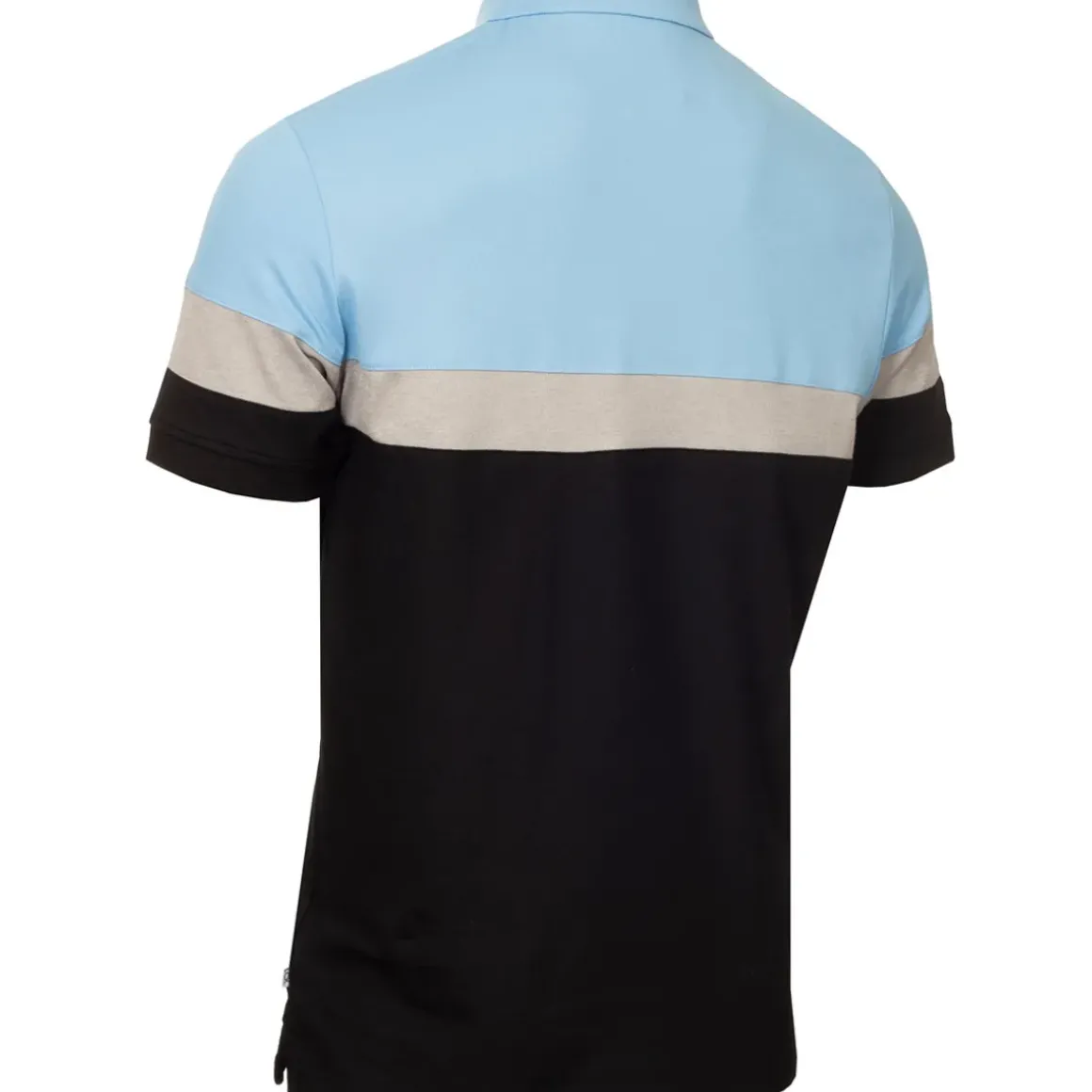 Calvin Klein Men's Chest Stripe Block Golf Polo Shirt