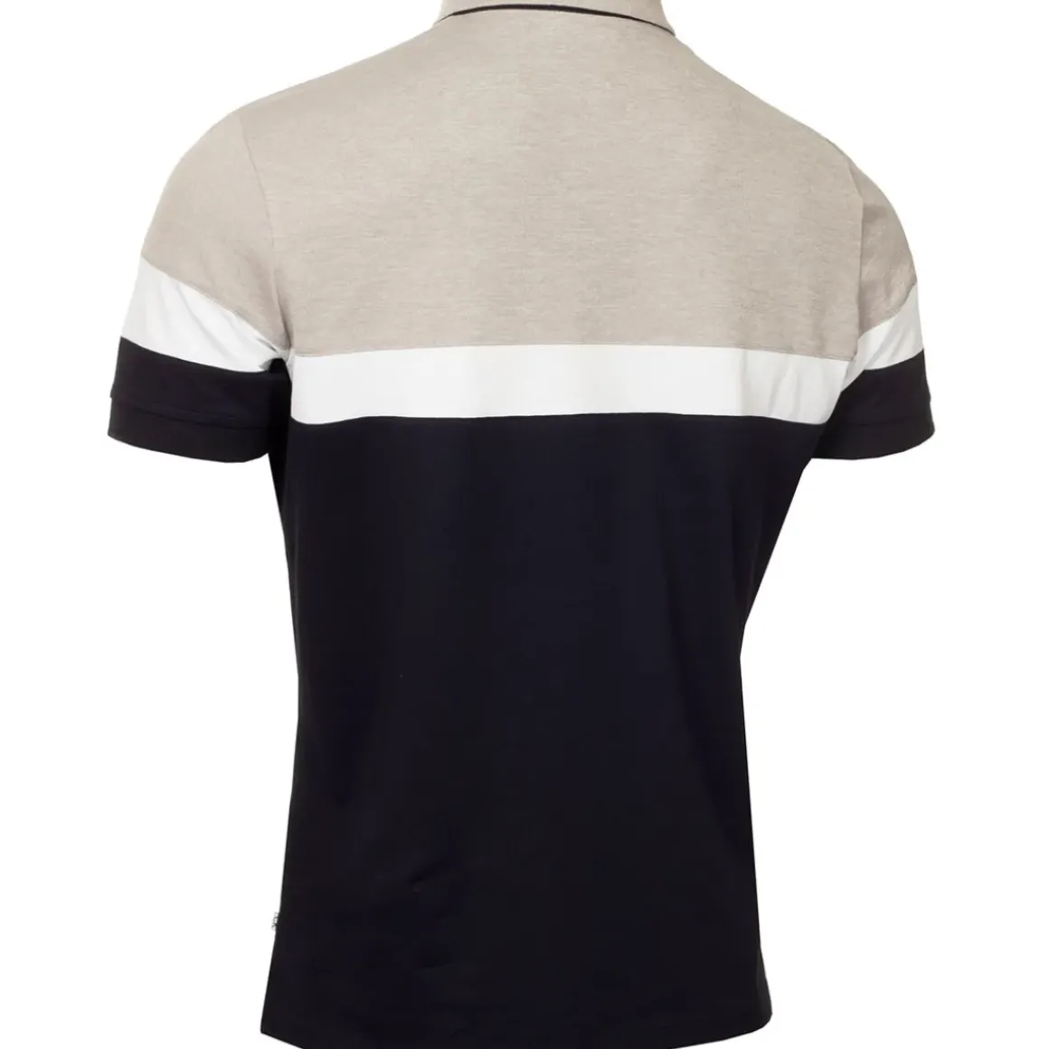 Calvin Klein Men's Chest Stripe Block Golf Polo Shirt