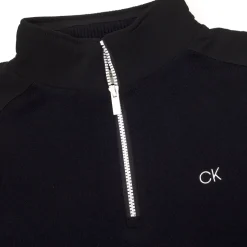 Calvin Klein Men's Knitted Half Zip Golf Midlayer