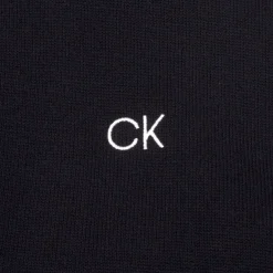 Calvin Klein Men's Knitted Half Zip Golf Midlayer