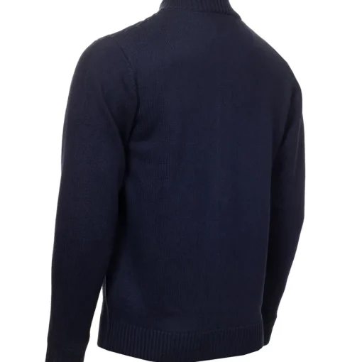 Calvin Klein Men's Oak Creek Lined Full Zip Golf Sweater