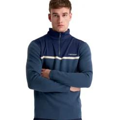 Calvin Klein Men's Padera Half Zip Hybrid Golf Sweater