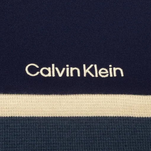 Calvin Klein Men's Padera Half Zip Hybrid Golf Sweater