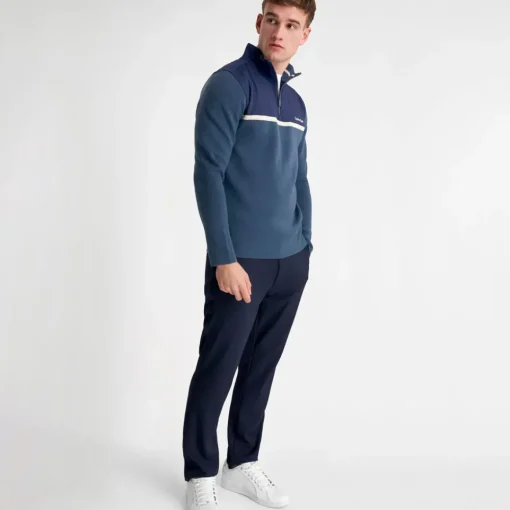 Calvin Klein Men's Padera Half Zip Hybrid Golf Sweater