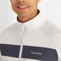 Calvin Klein Men's Parkbury Chest Full Zip Golf Midlayer