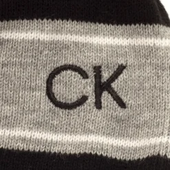 Calvin Klein Men's Stripe Beanie Hat