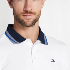 Calvin Klein Men's Tech Jersey Golf Polo Shirt