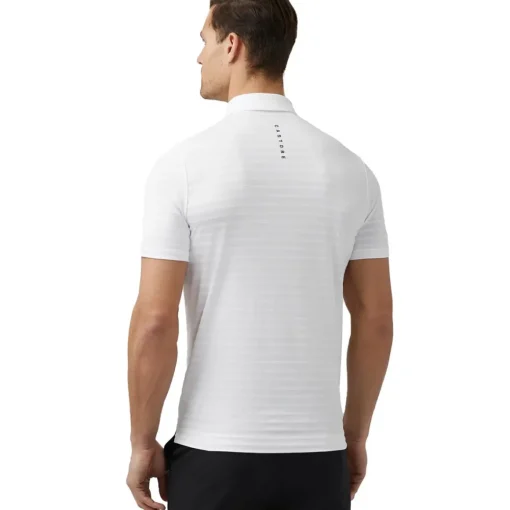Castore Men's Textured Pique Golf Polo Shirt