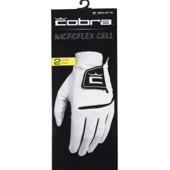 COBRA Men's Golf MicroFlex Cell Golf Glove - 2 Pack