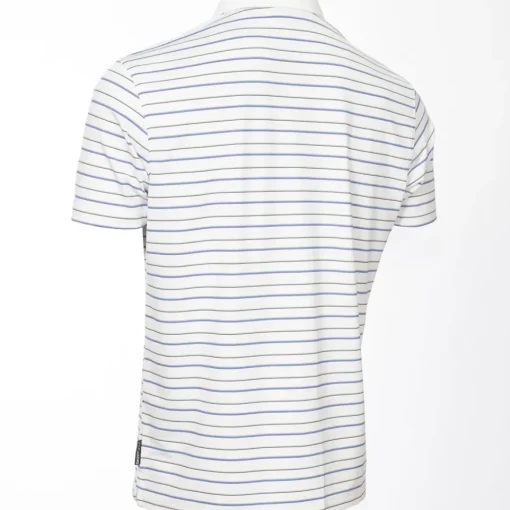 DKNY Men's Multi-Stripe Golf Polo Shirt