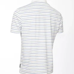 DKNY Men's Multi-Stripe Golf Polo Shirt
