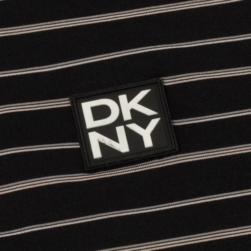DKNY Men's Multi-Stripe Golf Polo Shirt