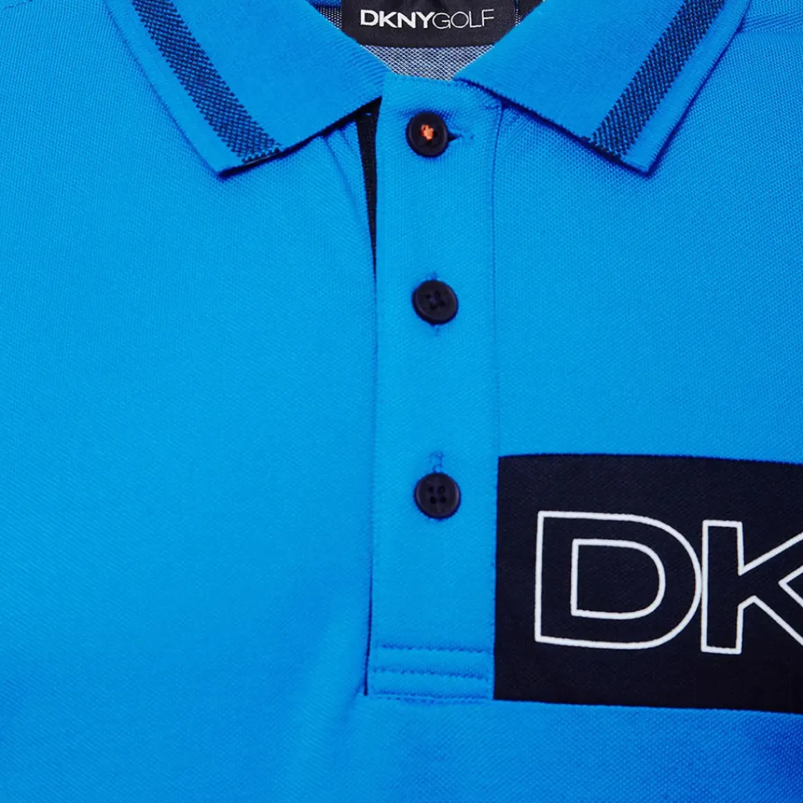 DKNY Men's Sunset Park Stretch Golf Polo Shirt