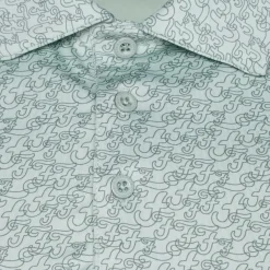 Farah Men's Durant All-Over Print Golf Polo Shirt