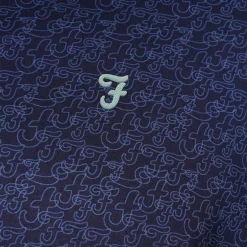 Farah Men's Durant All-Over Print Golf Polo Shirt