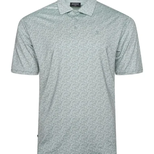 Farah Men's Durant All-Over Print Golf Polo Shirt