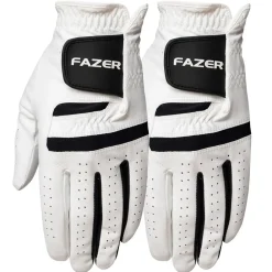 Fazer Men`s Hybrid Golf Glove - 2 Pack