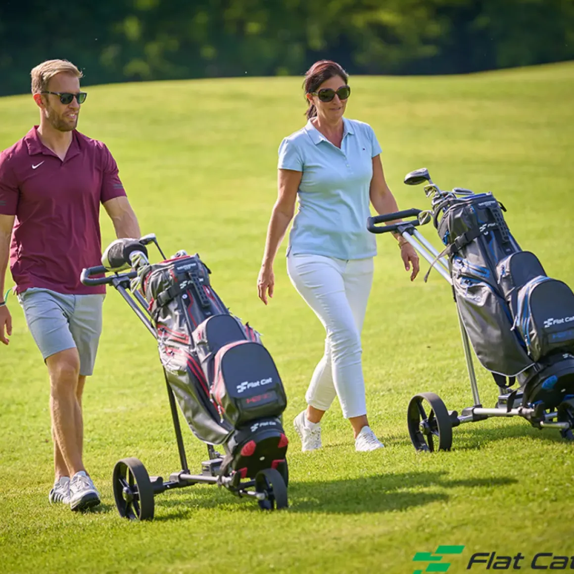 Flat Cat AHEAD 36 Hole Lithium Electric Golf Trolley