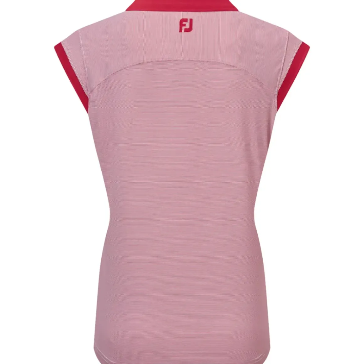 FootJoy Ladies End on End Stripe Lisle Golf Polo Shirt