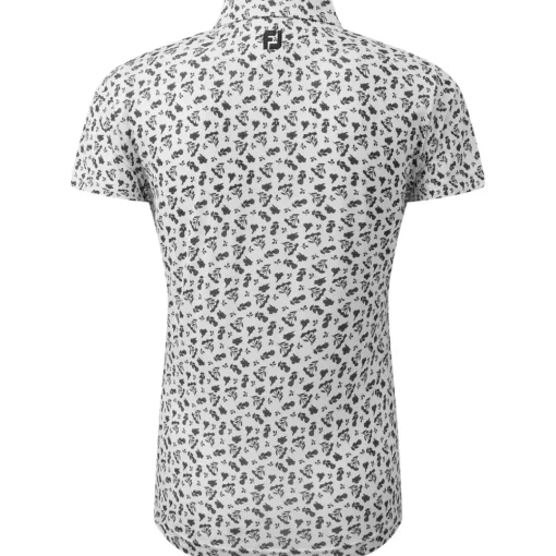 FootJoy Ladies Floral Print Golf Polo Shirt