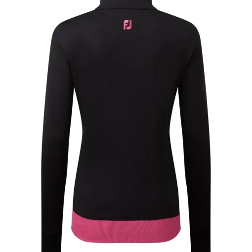FootJoy Ladies Full-Zip Knit Colour Block Mid Layer