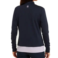 FootJoy Ladies Full-Zip Knit Colour Block Mid Layer