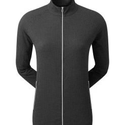 FootJoy Ladies Houndstooth Print Woven Golf Jacket