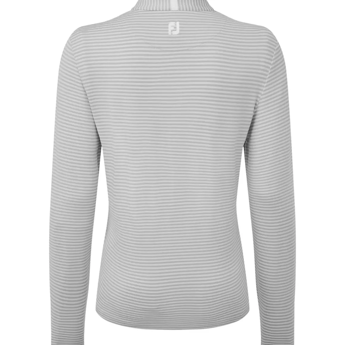 FootJoy Ladies Lightweight Tonal Stripe Full-Zip Golf Mid Layer