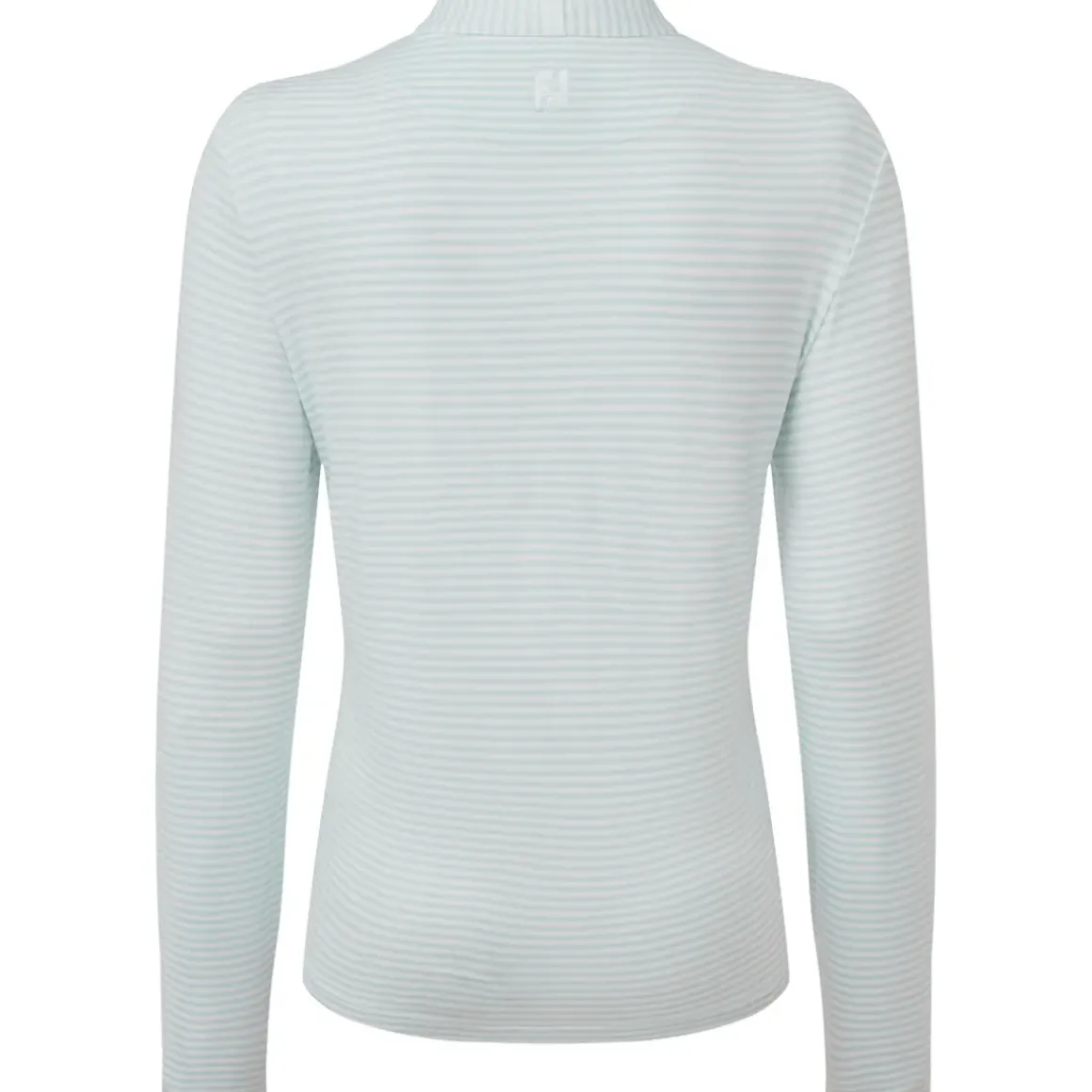 FootJoy Ladies Lightweight Tonal Stripe Full-Zip Golf Mid Layer