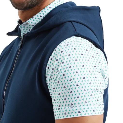 FootJoy Men's Full Zip Hoodie Golf Vest