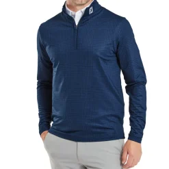 FootJoy Men's Glen Plaid Chill-Out Golf Midlayer