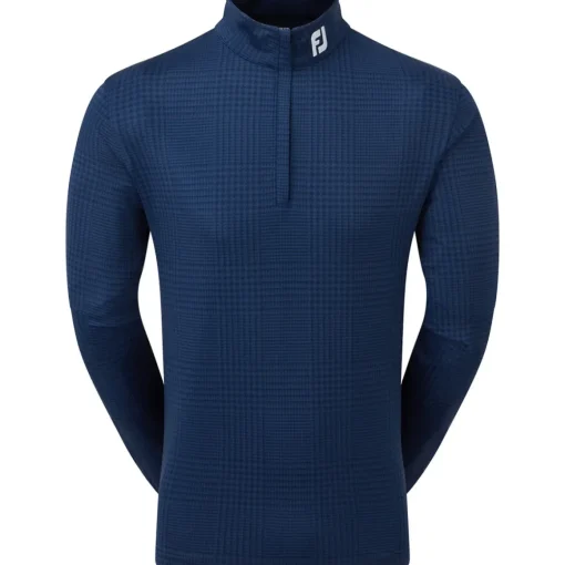 FootJoy Men's Glen Plaid Chill-Out Golf Midlayer