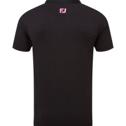 FootJoy Men's Jacquard Dot Print Golf Polo Shirt