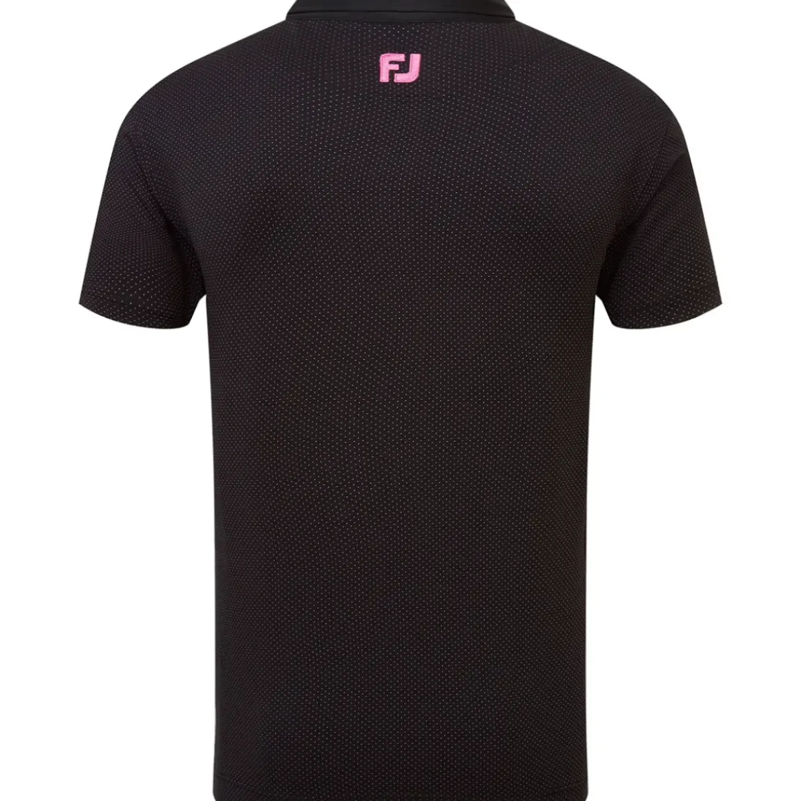 FootJoy Men's Jacquard Dot Print Golf Polo Shirt