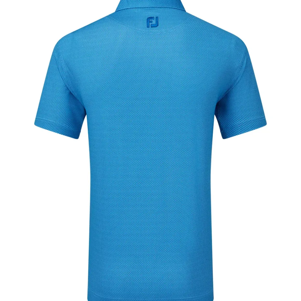 FootJoy Men's Octagon Print Lisle Golf Polo Shirt