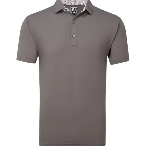 FootJoy Men's Primrose Trim Pique Golf Polo Shirt