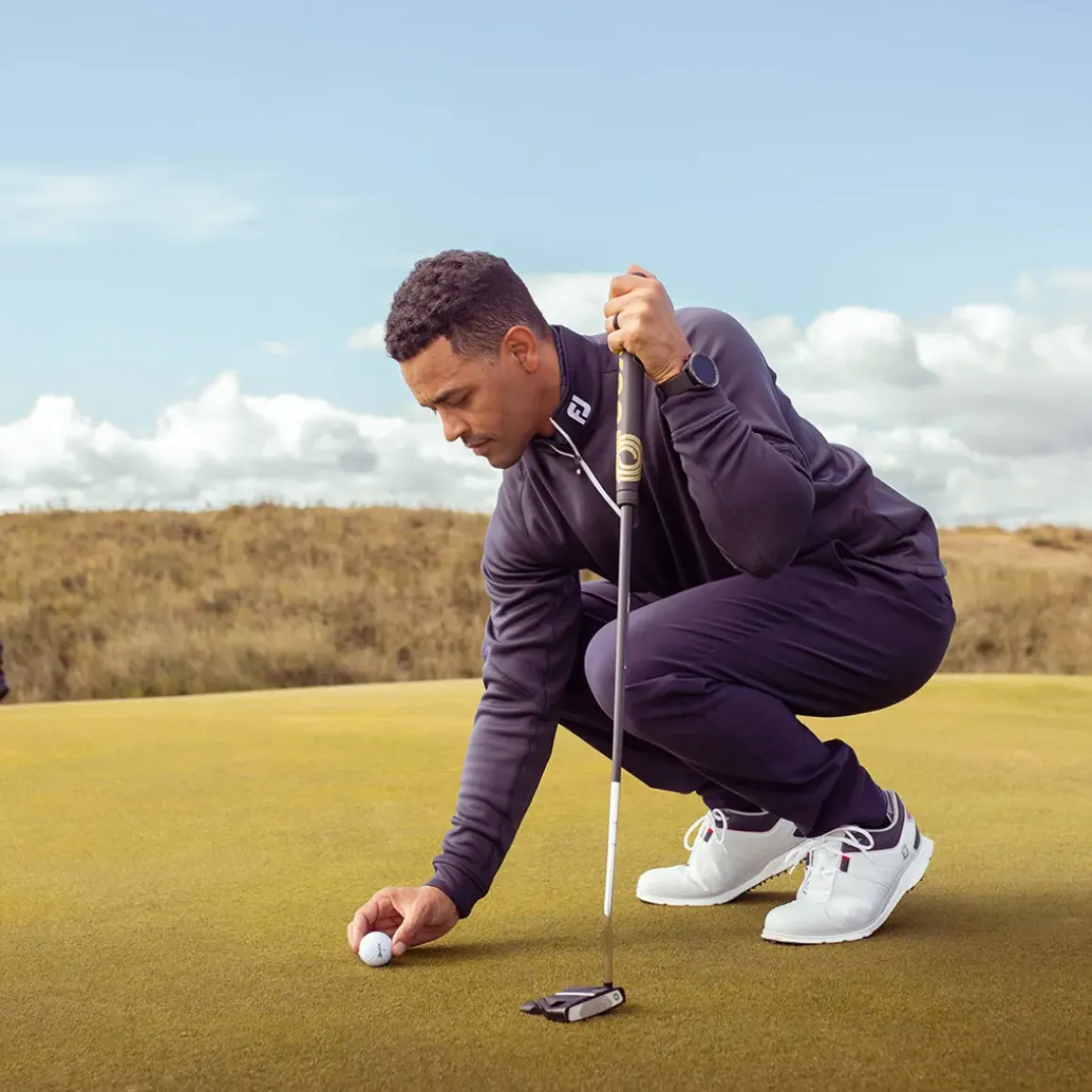 FootJoy Men's Pro SL Waterproof Spikeless Golf Shoes