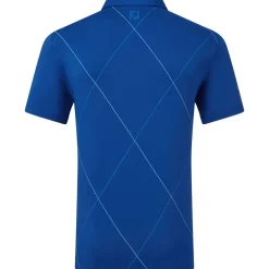 FootJoy Men's Raker Print Lisle Golf Polo Shirt