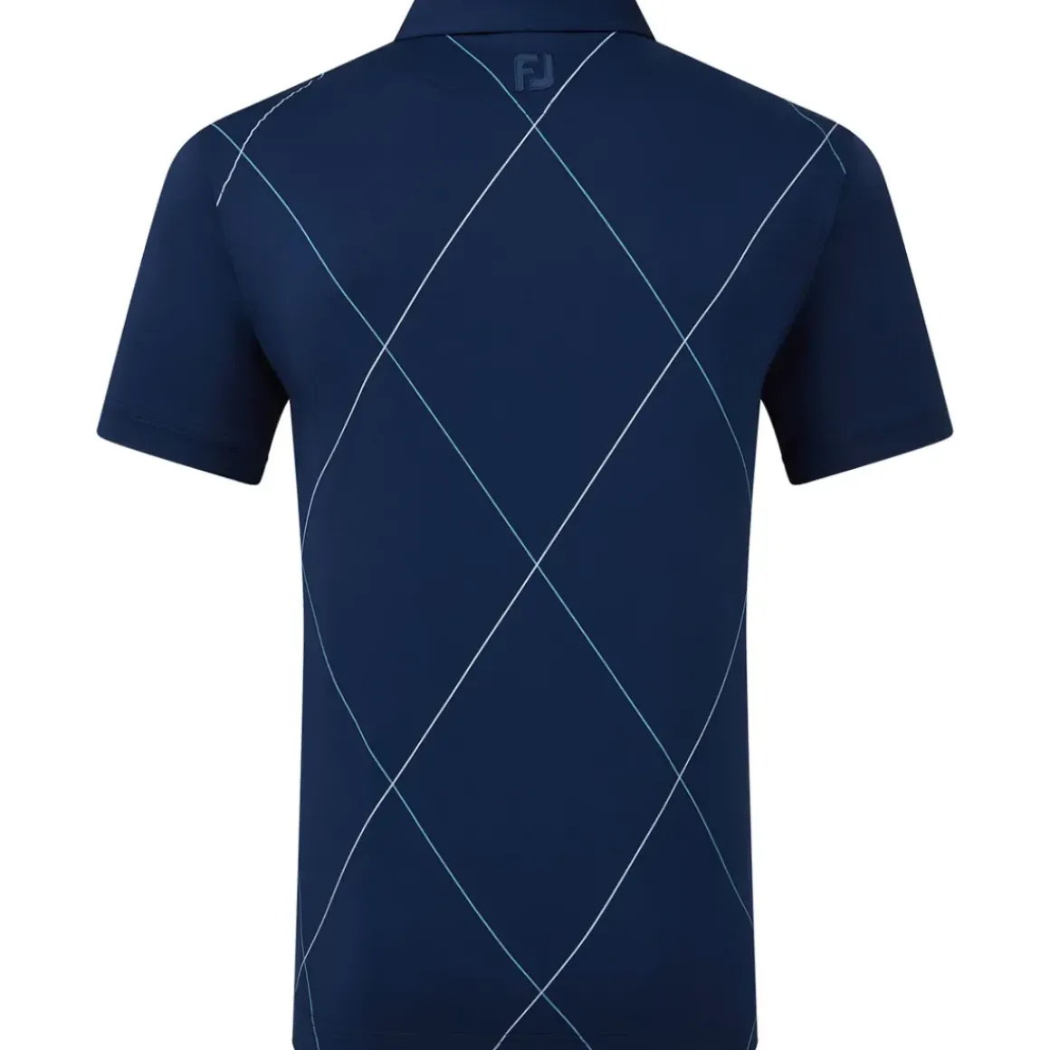 FootJoy Men's Raker Print Lisle Golf Polo Shirt