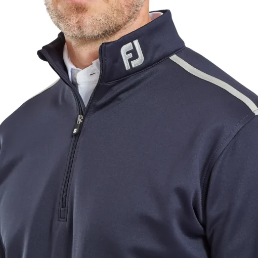 FootJoy Men's Solid Chill-Out Half Zip Golf Midlayer