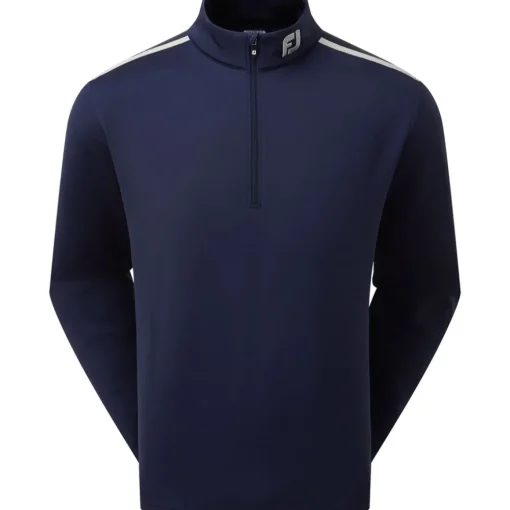 FootJoy Men's Solid Chill-Out Half Zip Golf Midlayer