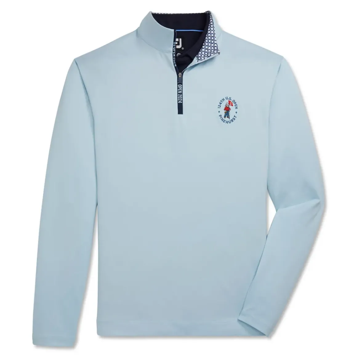 FootJoy Men's Solid US Open Golf Mid Layer