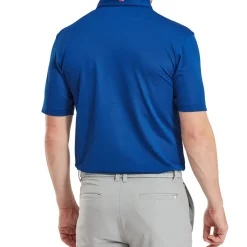 FootJoy Men's Stretch Pique Solid Colour Golf Polo Shirt