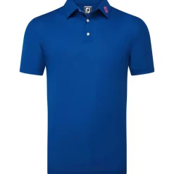 FootJoy Men's Stretch Pique Solid Colour Golf Polo Shirt
