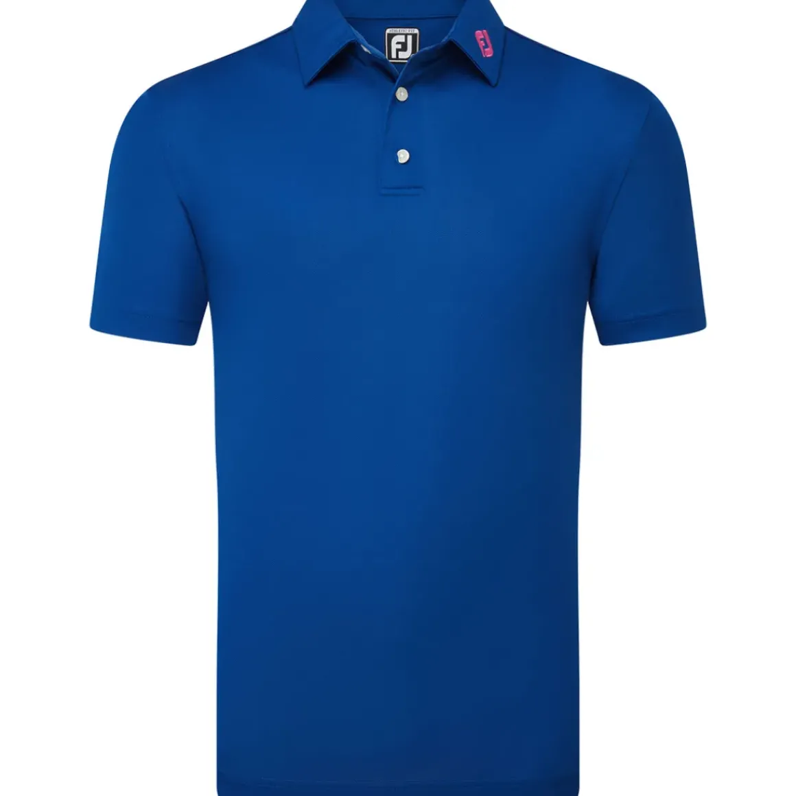 FootJoy Men's Stretch Pique Solid Colour Golf Polo Shirt