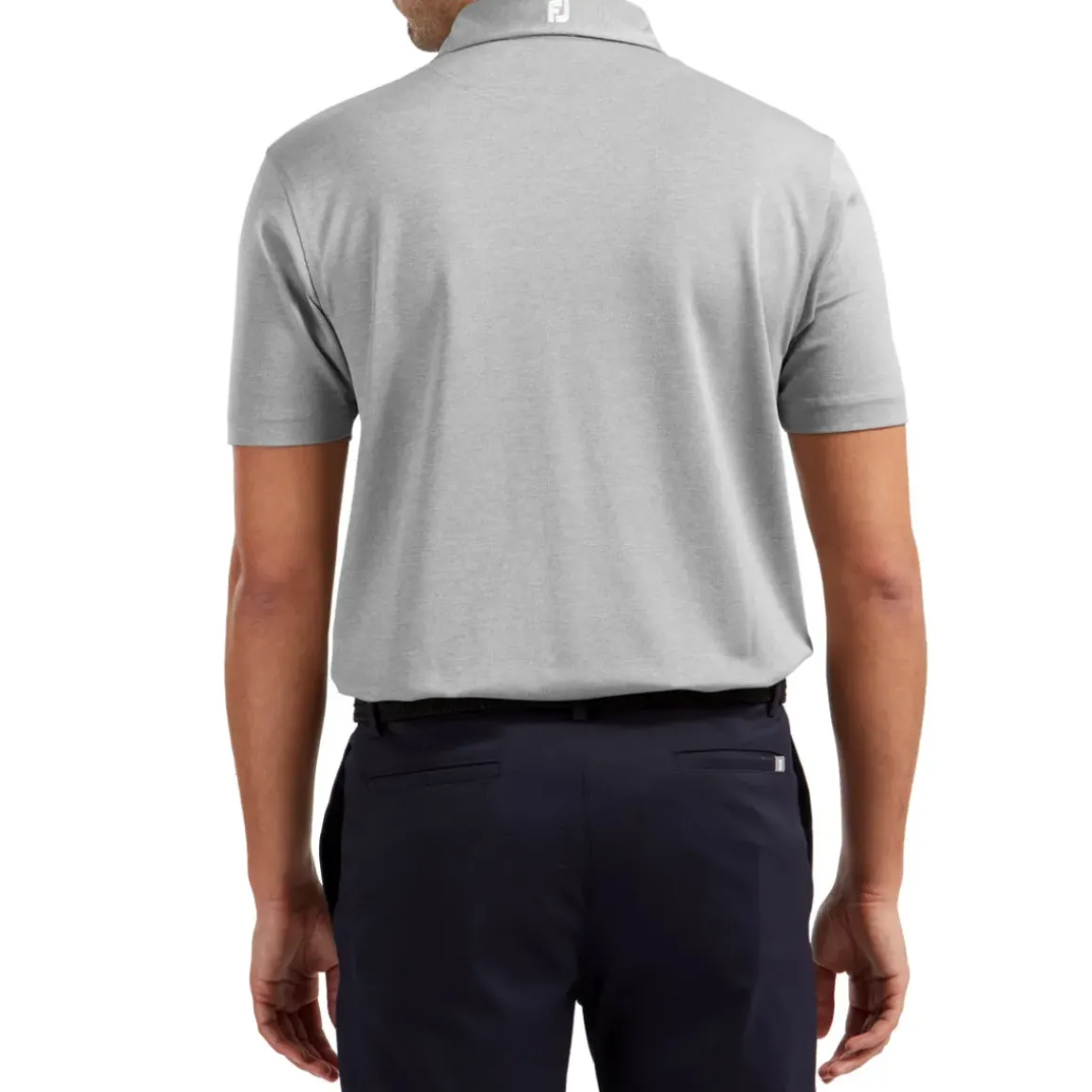 FootJoy Men's Stretch Pique Solid Colour Golf Polo Shirt
