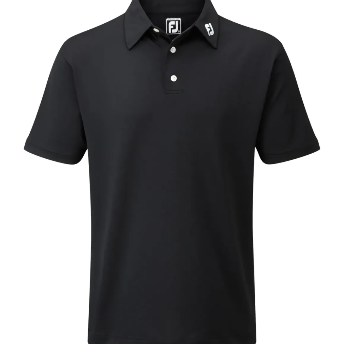 FootJoy Men's Stretch Pique Solid Colour Golf Polo Shirt